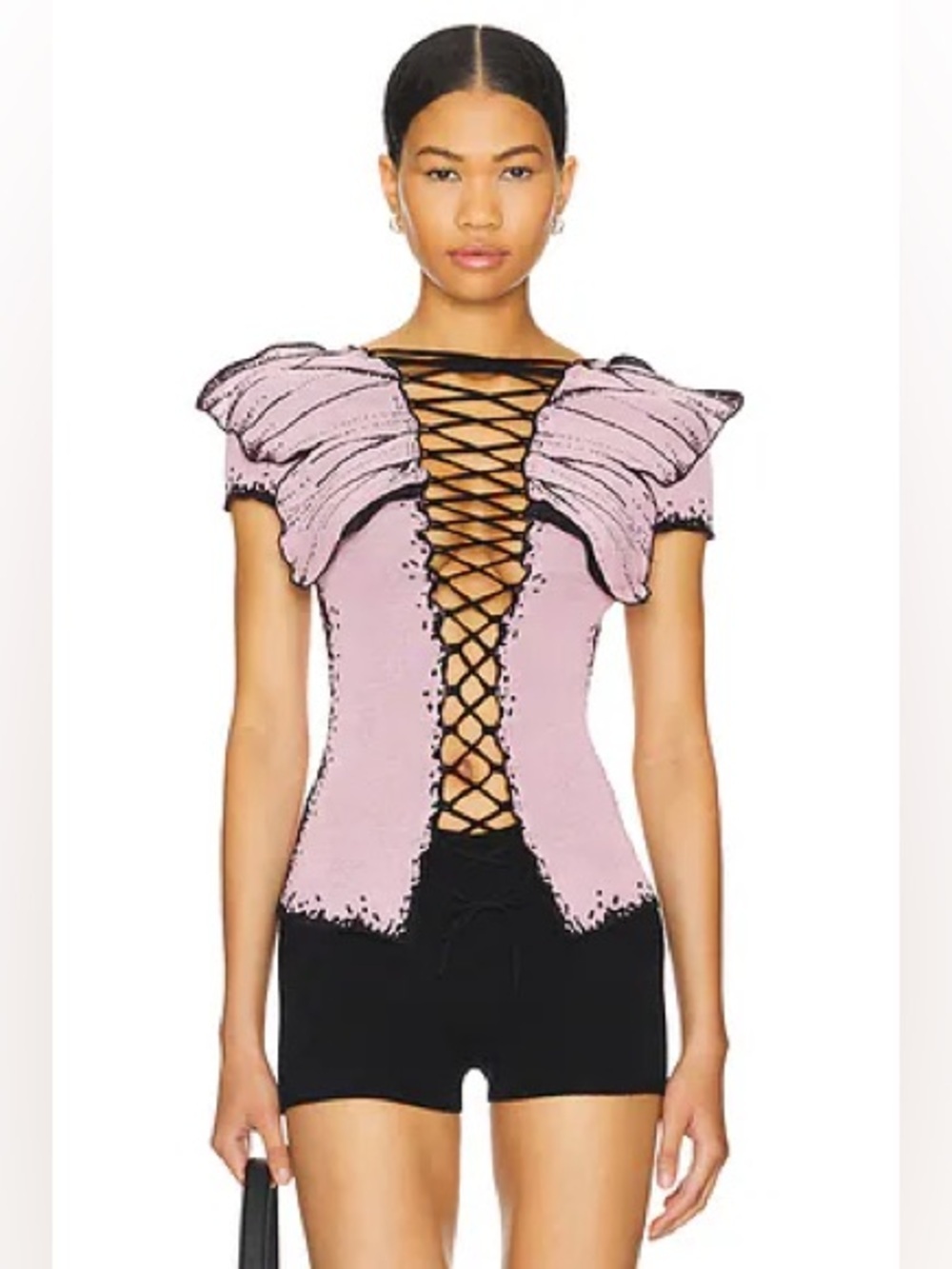 1Xblue exclusive pink butterfly cardigan
